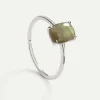 ANILLO BEATRIZ LABRADORITE SILVER