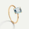 ANILLO BEATRIZ TOPAZ GOLD