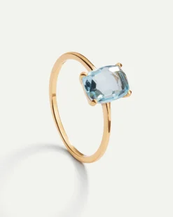 ANILLO BEATRIZ TOPAZ GOLD