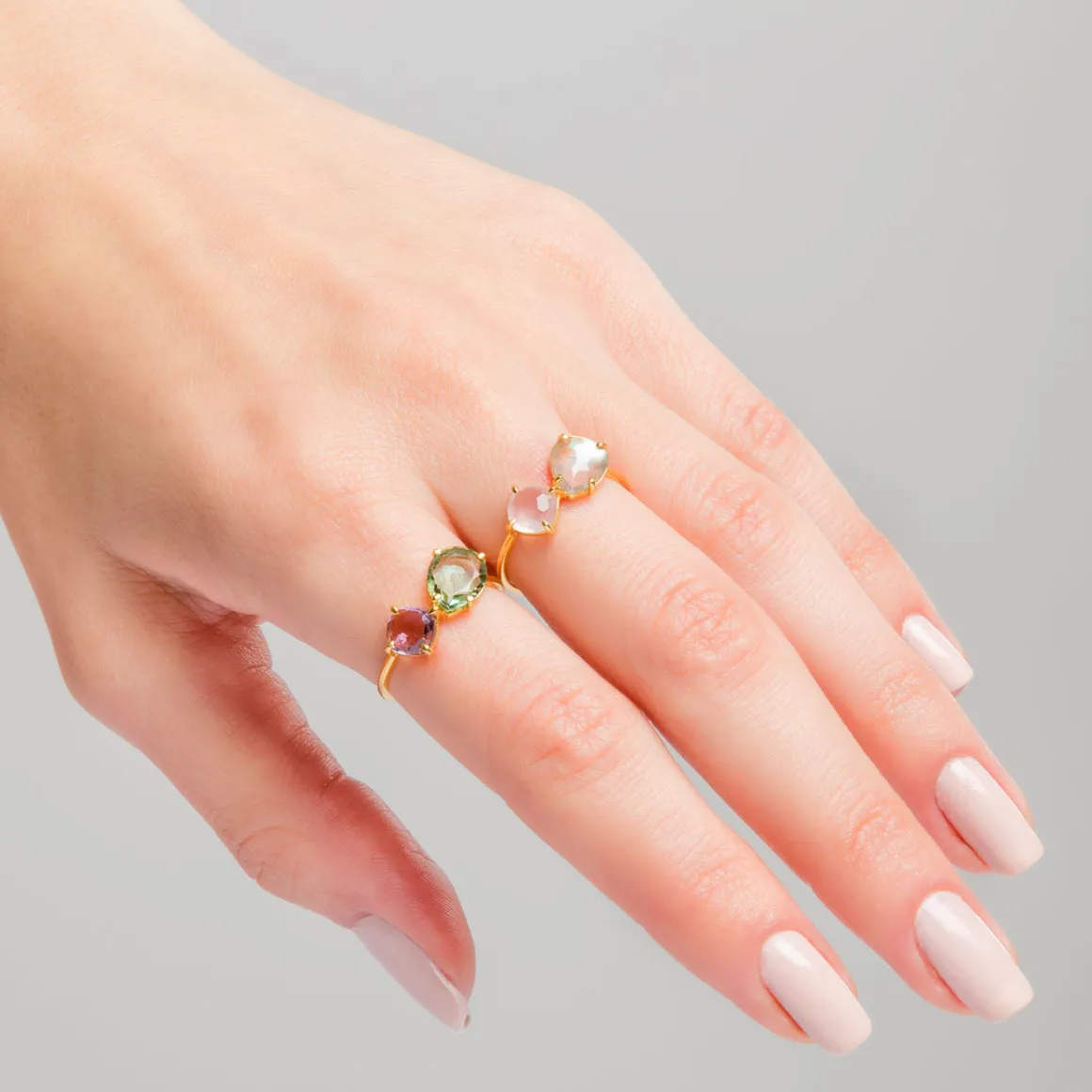 ANILLO MIDNIGHT LABRADORITE GOLD
