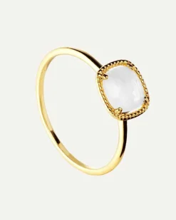 ANILLO NOOR MOONSTONE GOLD