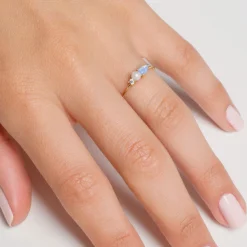 ANILLO OPAL GOLD
