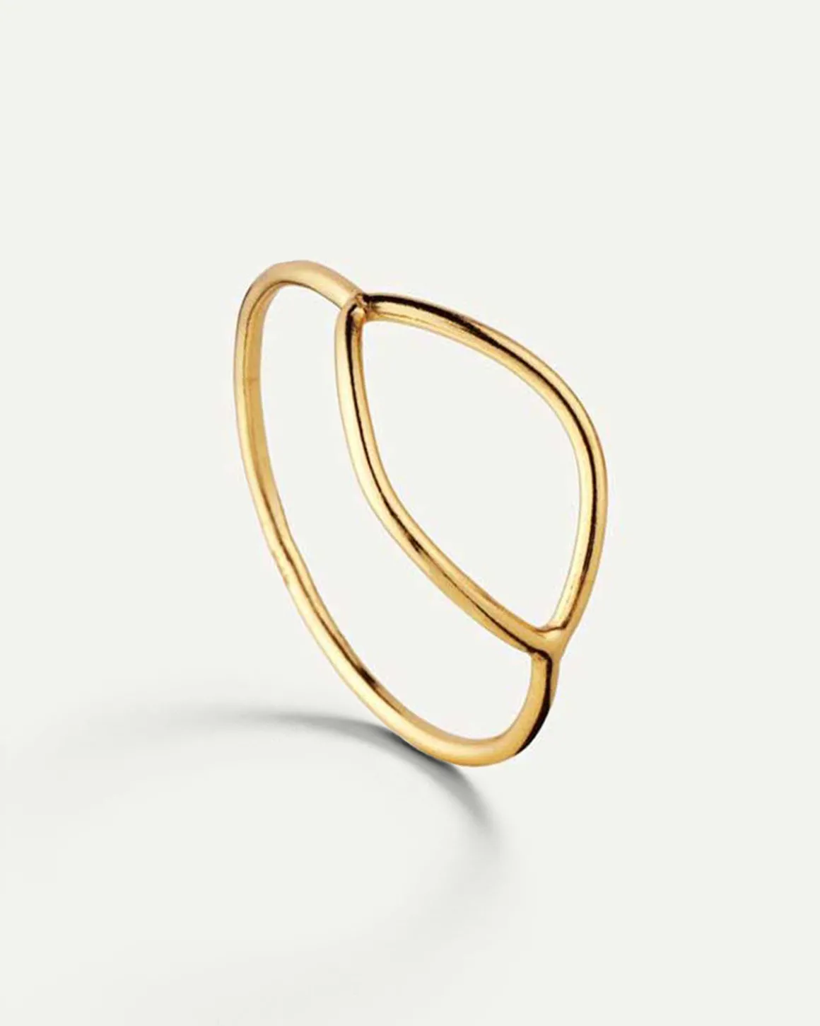 ANILLO OVAL GOLD