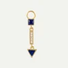 CHARM ALLOY BLUE GOLD