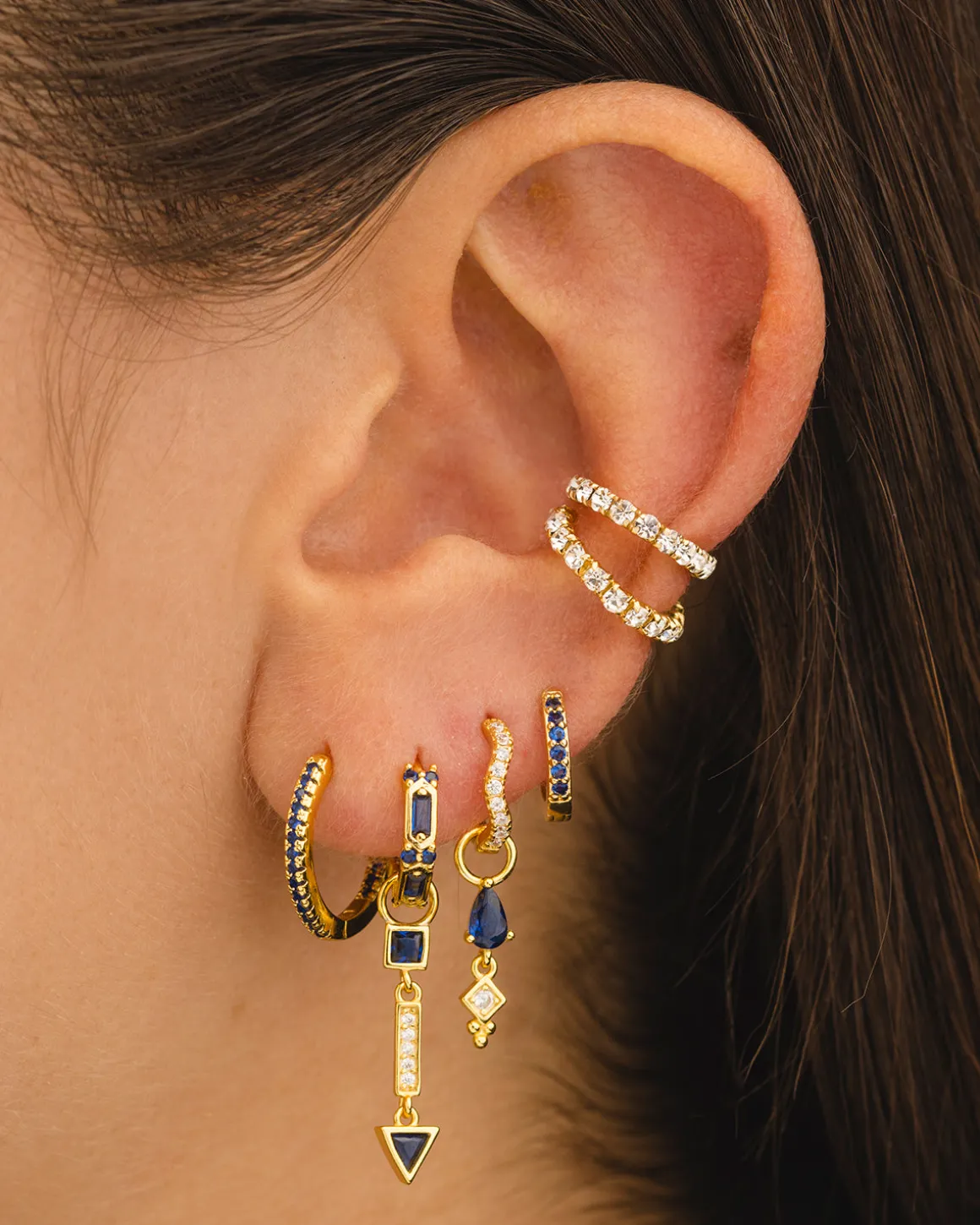 CHARM ALLOY BLUE GOLD