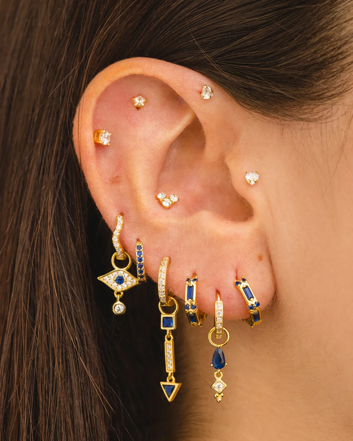 CHARM ALLOY BLUE GOLD