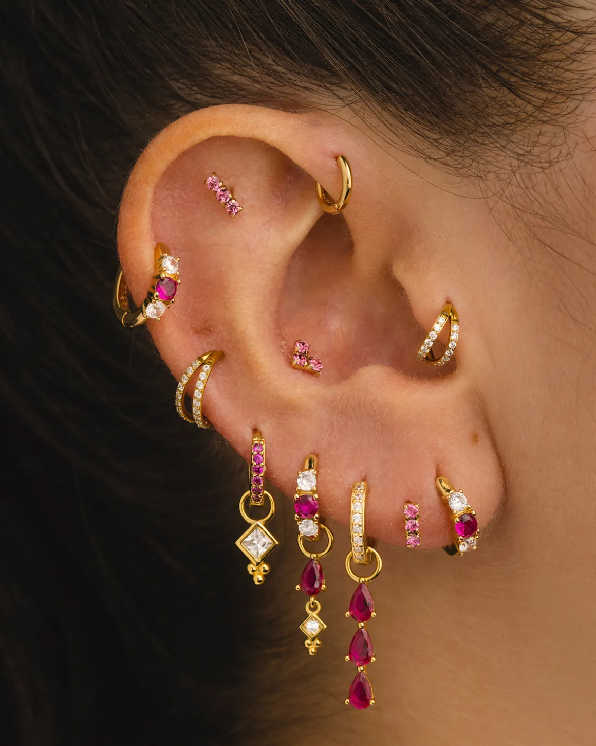 CHARM KLIM PINK GOLD