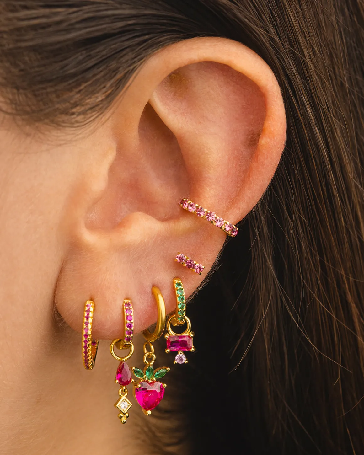 CHARM KLIM PINK GOLD