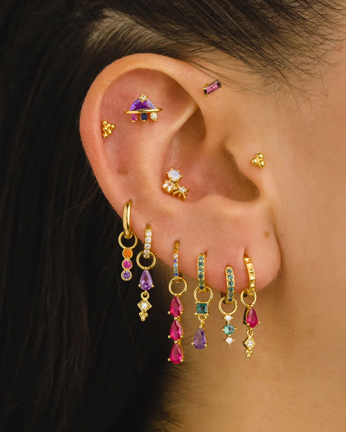 CHARM KLIM PURPLE GOLD