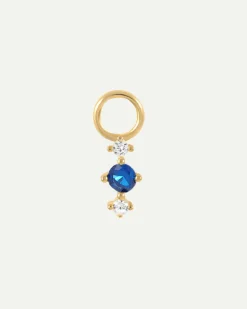 CHARM NORA BLUE GOLD