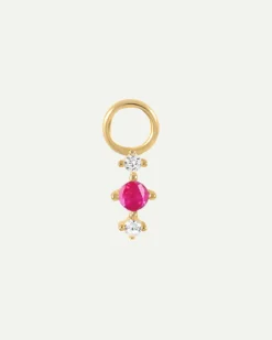 CHARM NORA PINK GOLD