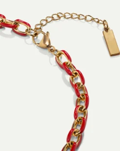 COLLAR GINA RED
