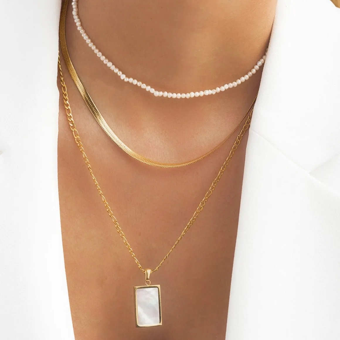 COLLAR YOKO GOLD 3MM