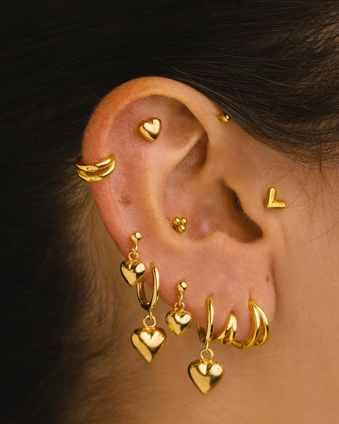 PENDIENTES ALMA MINI SILVER