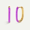 PENDIENTES ALTEA PURPLE GOLD