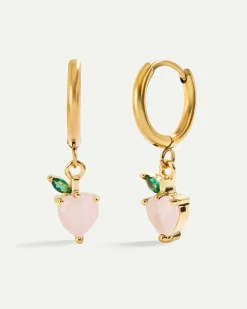 PENDIENTES APPLE ROSE