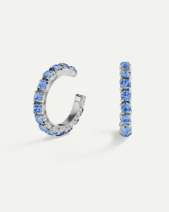 PENDIENTES ARLA BLUE SILVER