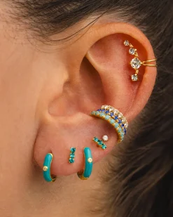 PENDIENTES ARLA BLUE SILVER