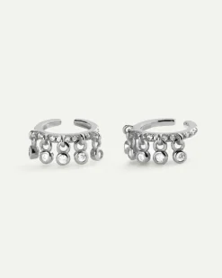 PENDIENTES ARLA DROPS SILVER