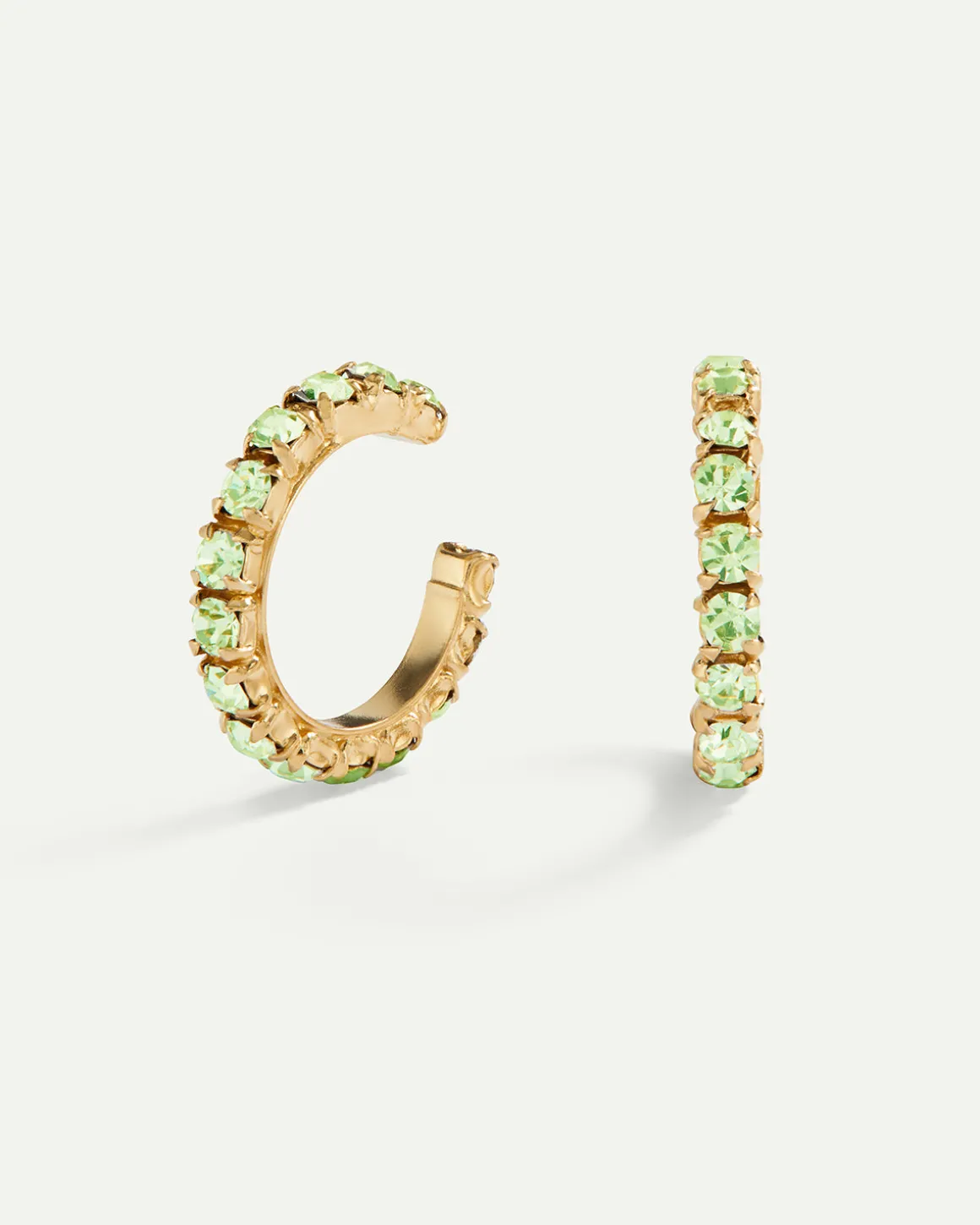 PENDIENTES ARLA GREEN LIGHT GOLD