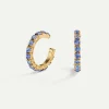 PENDIENTES ARLA MINI BLUE GOLD