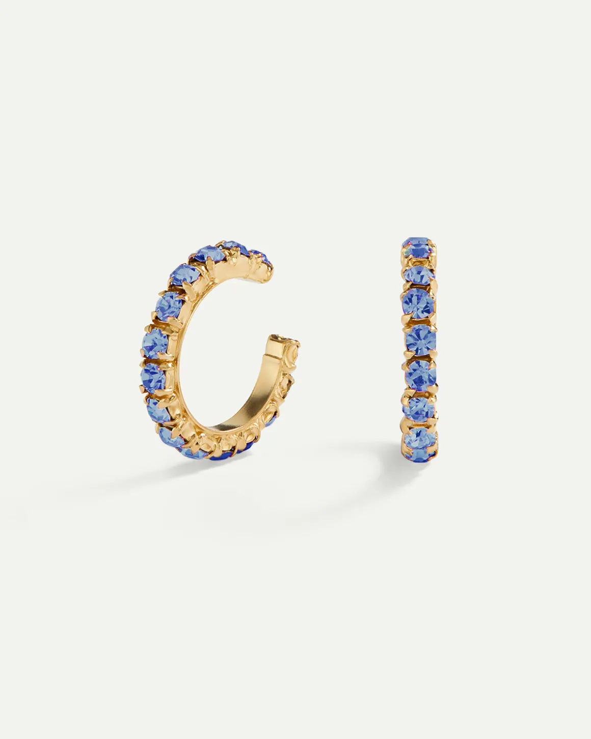 PENDIENTES ARLA MINI BLUE GOLD
