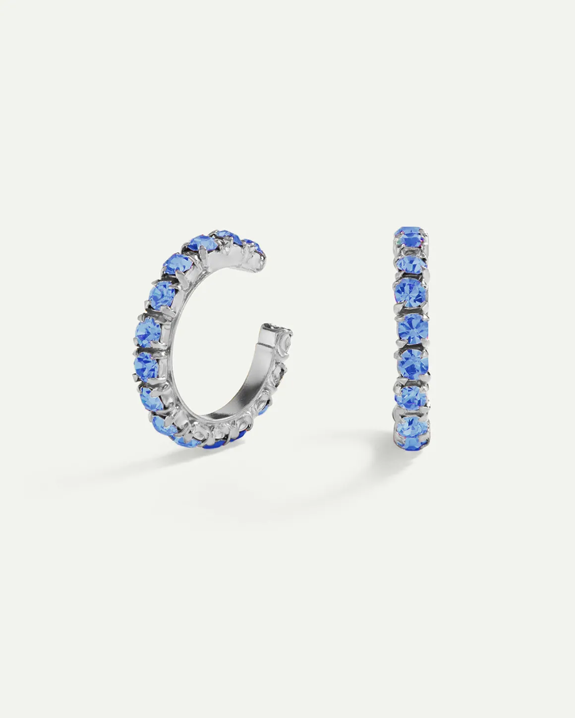 PENDIENTES ARLA MINI BLUE SILVER