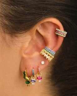 PENDIENTES ARLA MINI PINK GOLD