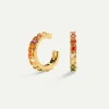PENDIENTES ARLA MINI RAINBOW GOLD