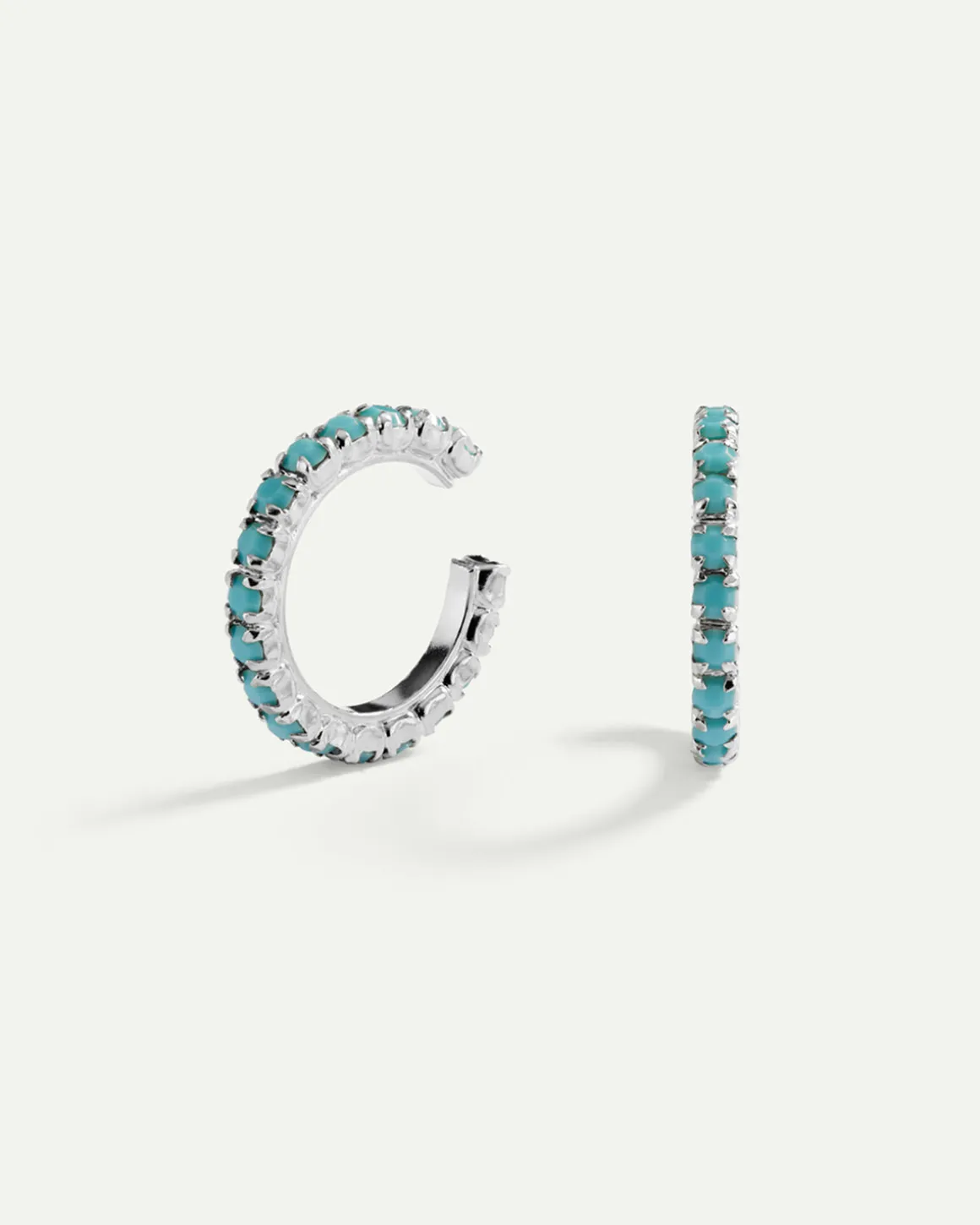 PENDIENTES ARLA MINI TURQUOISE SILVER