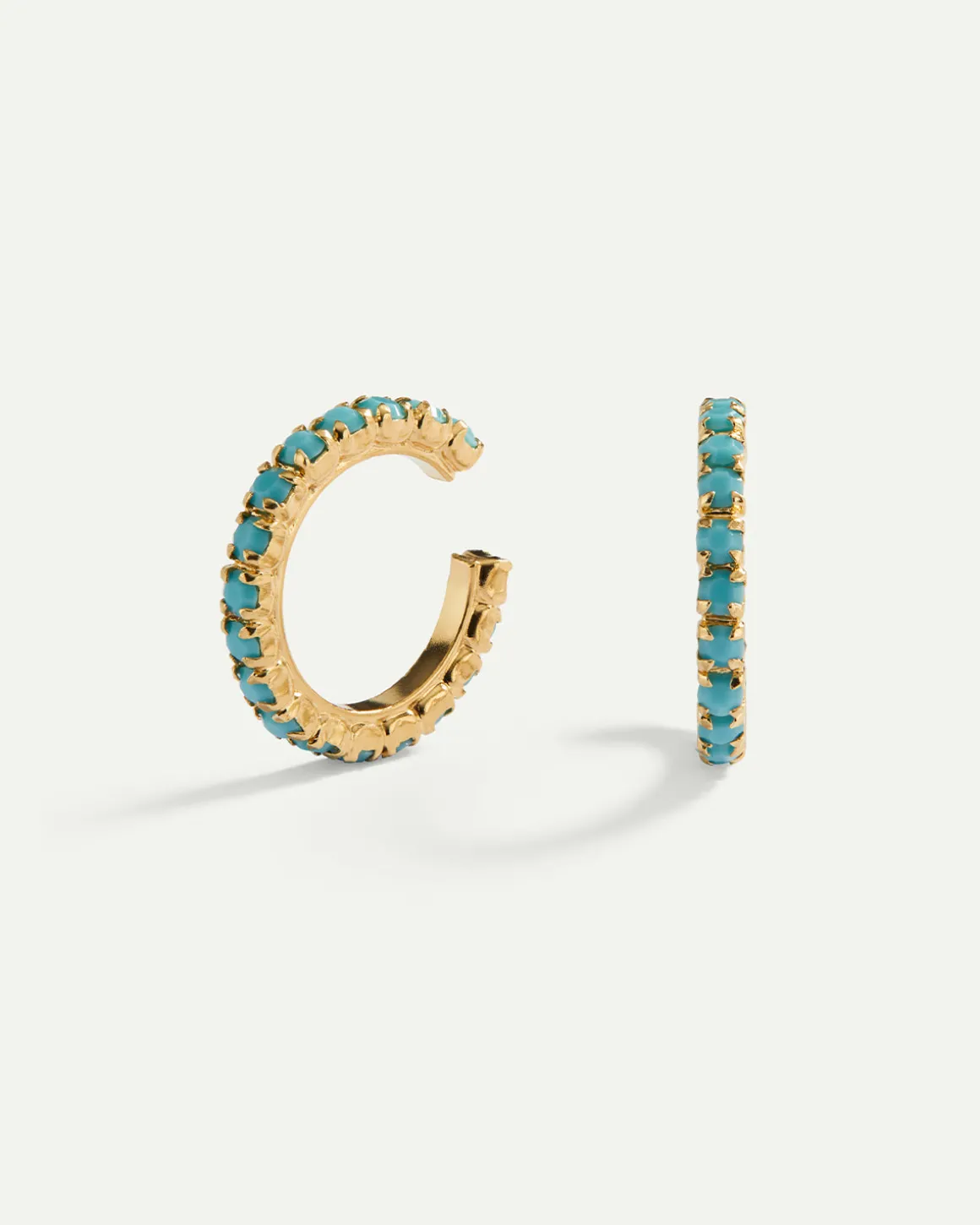PENDIENTES ARLA MINI TURQUOISE GOLD