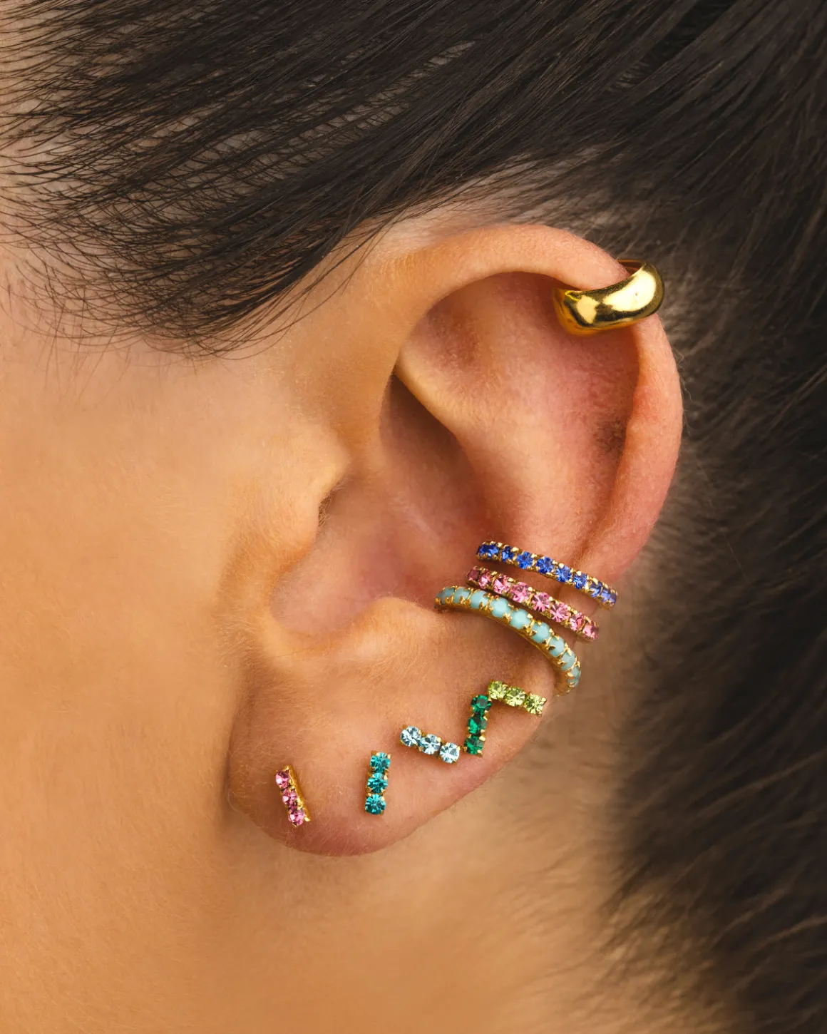 PENDIENTES ARLA PINK GOLD