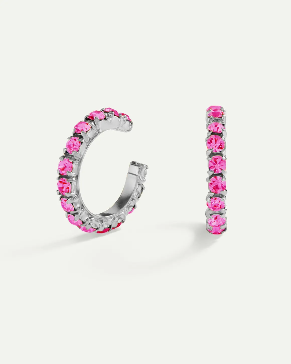 PENDIENTES ARLA PINK SILVER