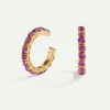 PENDIENTES ARLA PURPLE GOLD