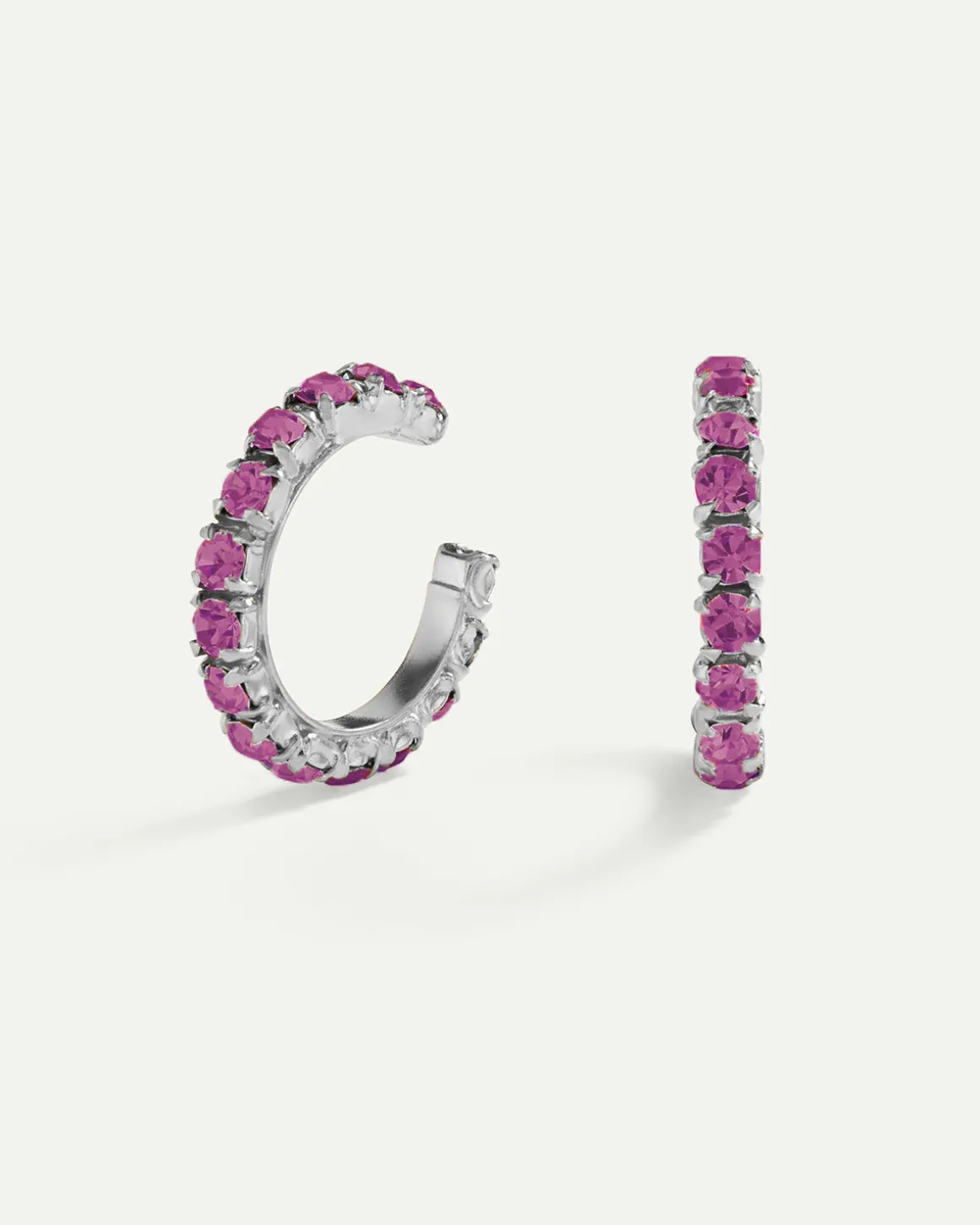 PENDIENTES ARLA PURPLE SILVER