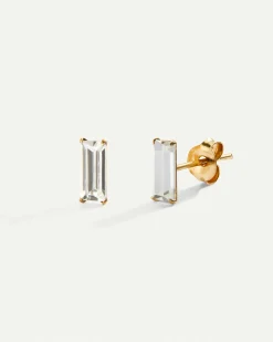 PENDIENTES BAGUETTE GOLD