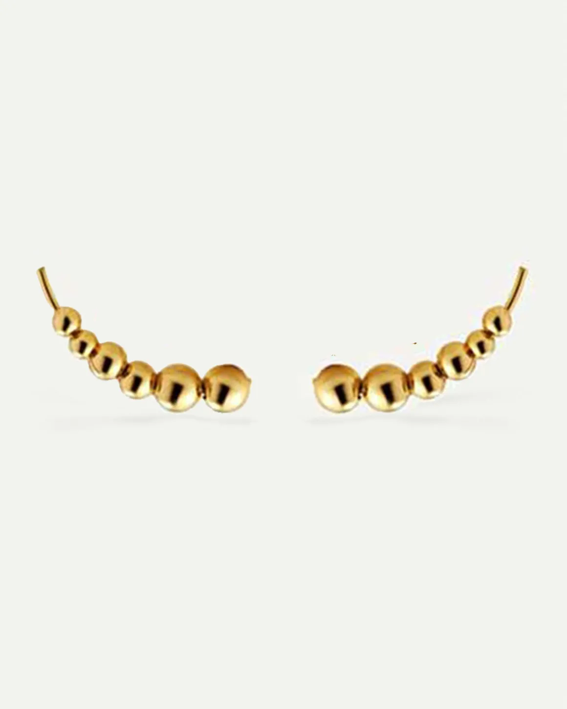 PENDIENTES BALLS MAXI GOLD