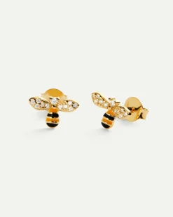 PENDIENTES BEE GOLD