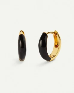 PENDIENTES BELMA BLACK GOLD