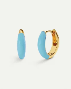 PENDIENTES BELMA BLUE GOLD