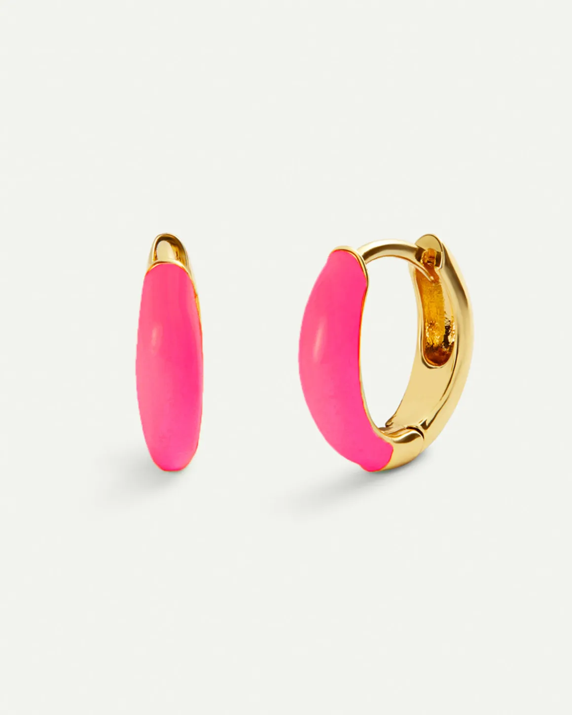 PENDIENTES BELMA FUCSIA GOLD
