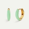 PENDIENTES BELMA GREEN GOLD