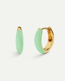 PENDIENTES BELMA GREEN GOLD