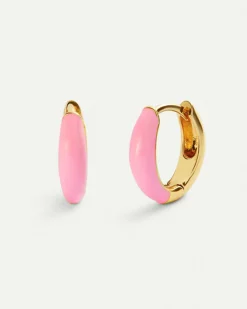 PENDIENTES BELMA PINK GOLD
