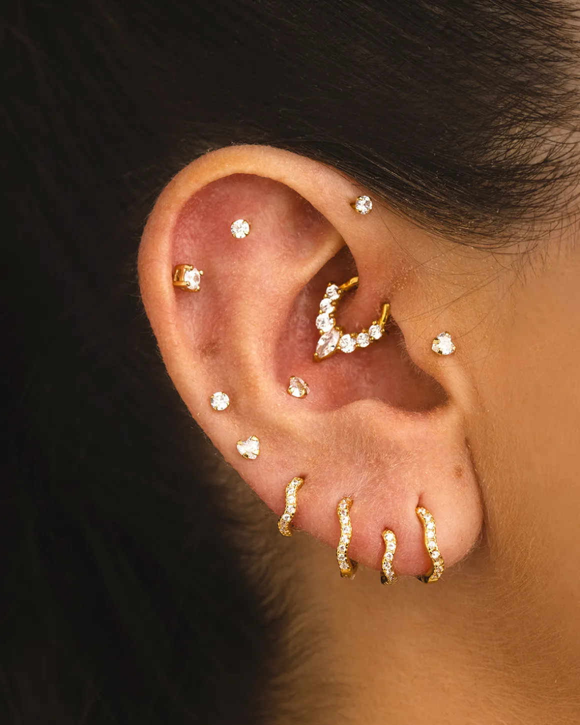 PENDIENTES BIMBA MINI GOLD