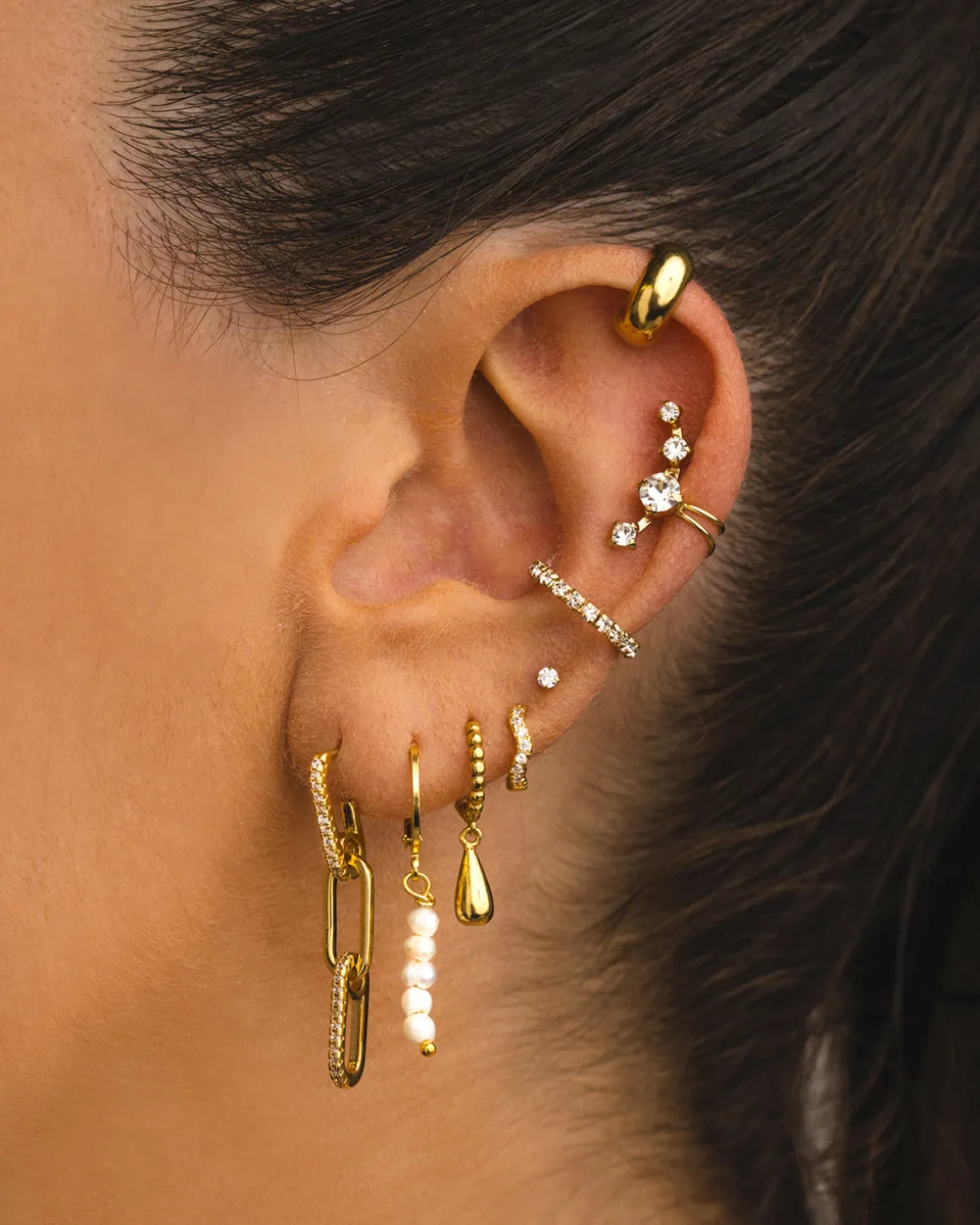 PENDIENTES BIMBA MINI GOLD
