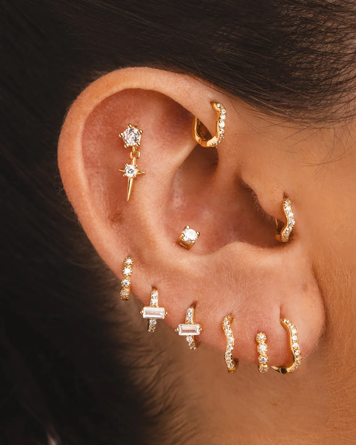 PENDIENTES BIMBA MINI GOLD