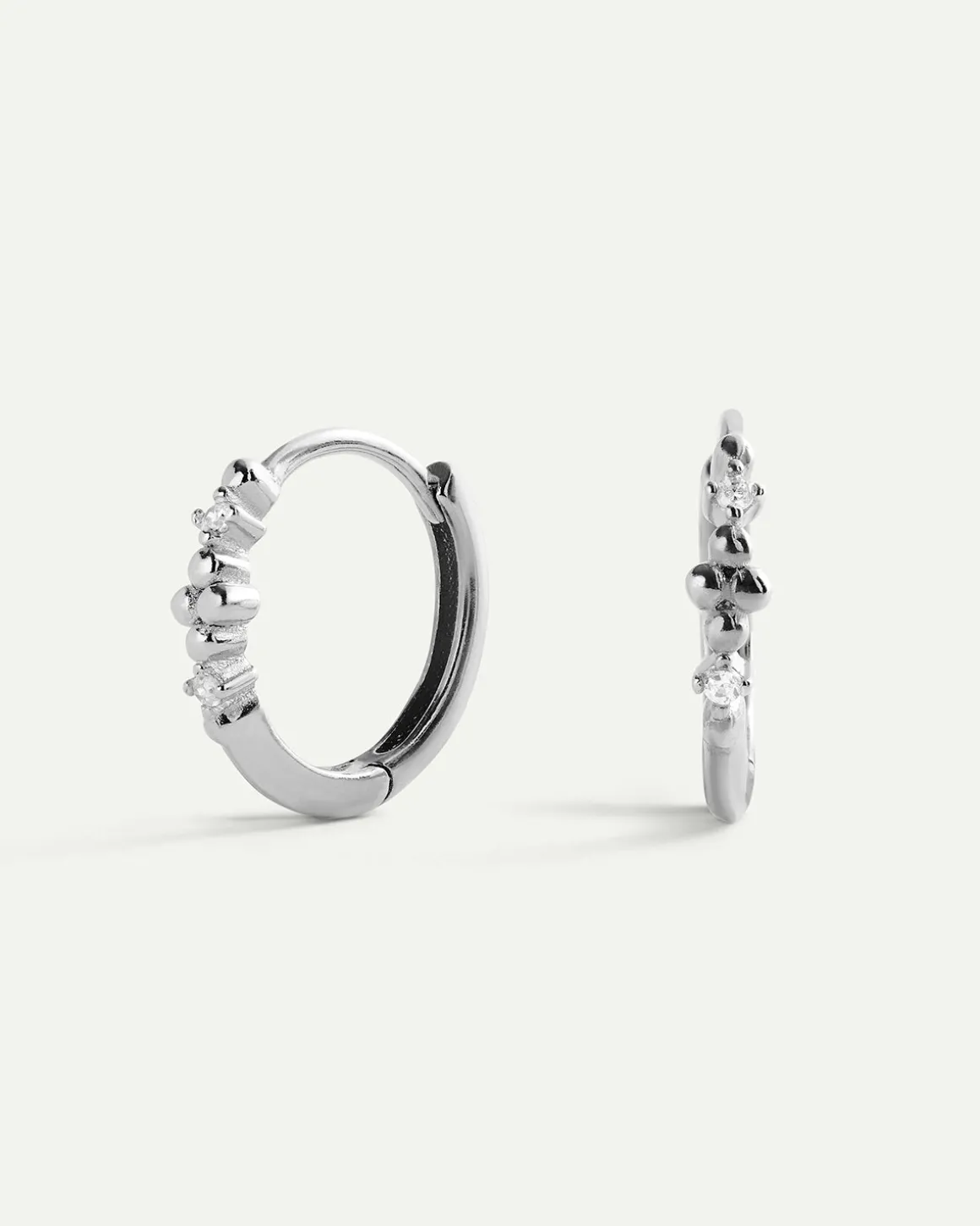 PENDIENTES BOLT SILVER