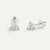 PENDIENTES BRISA SILVER