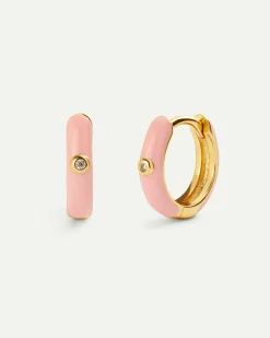 PENDIENTES CARA PEACH GOLD